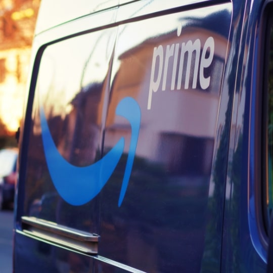 Amazon's logo and branding.